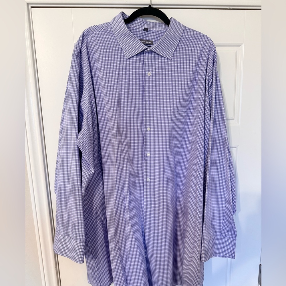 Geoffrey Beene Bundle of 2 Men's Dress Shirts // 20 neck 35/36 sleeve - Picture 4 of 9